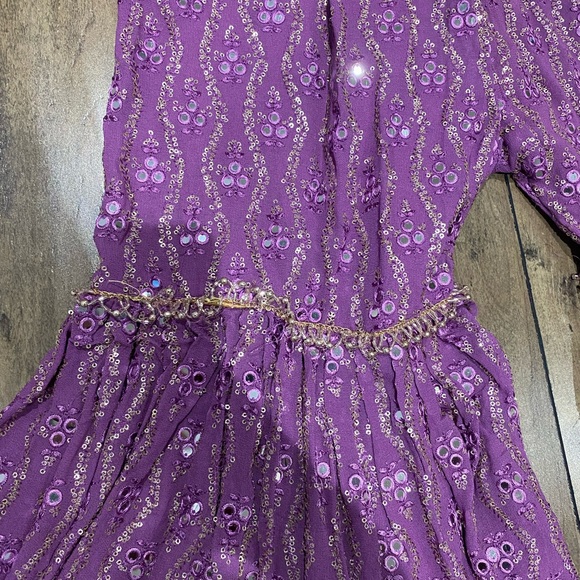 Purple Garara -> Traditional Indian Suit - Picture 7 of 13